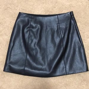 MM Couture by MISS ME faux leather skirt